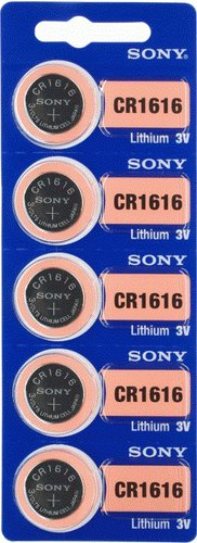 Батарейка Sony CR1616 5 шт. [CR1616BEA] - 1/1