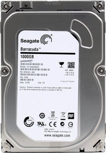 Жесткий диск Seagate Barracuda 7200.14 1TB (ST1000DM003) - 1/1