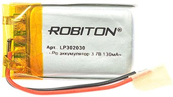 Аккумулятор Robiton LP302030 130mAh 1 шт. - 1/1