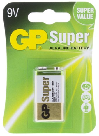 Батарейка GP Super 6LR61/1604A - 1/1