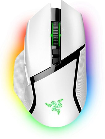 Игровая мышь Razer Basilisk V3 Pro Mercury White - 1/1