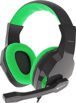 Наушники Genesis Argon 100 (черный/зеленый) - 1/1