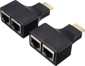 Удлинитель USBTOP HDMI по витой паре RJ45 (30 м), комплект - 1/1