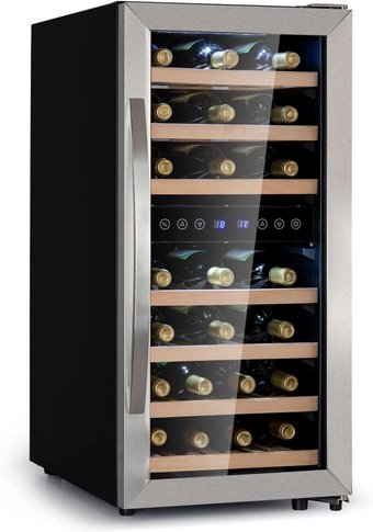 Винный шкаф Klarstein Vinamour 33 Duo (серебристый) - 1/1