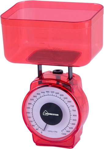 Кухонные весы HomeStar HS-3004M (красный) - 1/1
