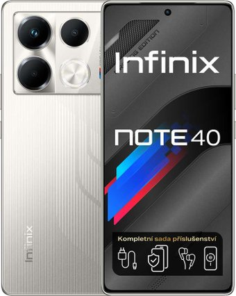 Смартфон Infinix Note 40 X6853 8GB/256GB (серый) - 1/1