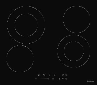 Варочная панель Darina 6P E327 B - 1/1