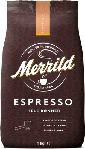 Кофе Merrild Espresso зерновой 1кг - 1/1