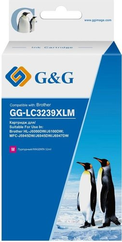 Картридж G&G GG-LC3239XLM (аналог Brother LC3239XLM) - 1/1