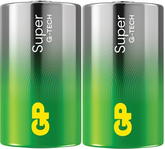 Батарейка GP Super LR20/13AETA21EAN-2S2 - 1/1