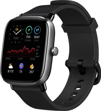 Умные часы Amazfit GTS 2 mini (полночный черный) - 1/1