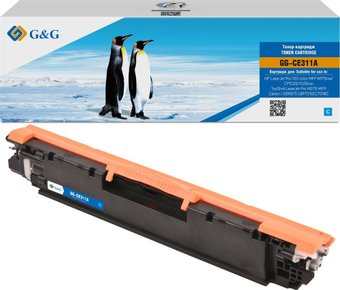 Картридж G&G GG-CE311A (аналог HP CE311A) - 1/1