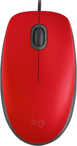 Мышь Logitech M110 Silent (красный) - 1/1