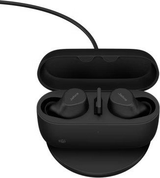 Наушники Jabra Evolve2 Buds MS USB-A Wireless Charging Pad - 1/1