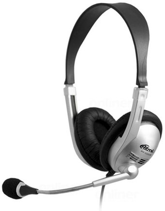 Наушники Ritmix RH-533 USB (серебристый) - 1/1