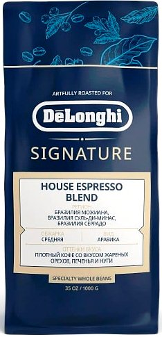 Кофе DeLonghi House Espresso Blend зерновой 1 кг - 1/1
