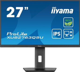 Монитор Iiyama ProLite XUB2763QSU-B1 - 1/1