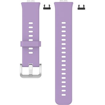 Ремешок Rumi силиконовый для Huawei Watch FIT, Watch FIT Elegant (лавандовый) - 1/1
