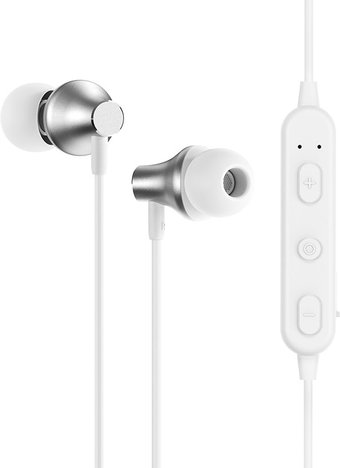 Наушники Borofone BE32 (серебристый/белый) - 1/1