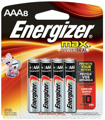 Батарейка Energizer Max LR03 AAA BL8 - 1/1