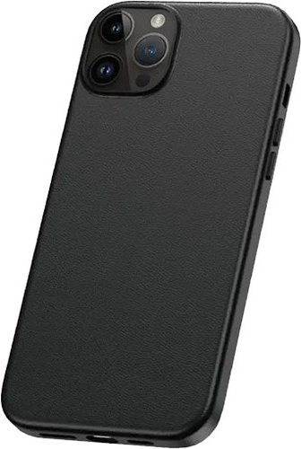 Чехол для телефона Baseus Fauxther для iPhone 15 Pro Max (черный) - 1/1