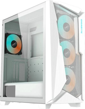 Корпус Gigabyte C301 Glass (белый) - 1/1