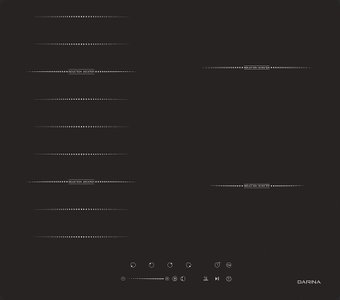 Варочная панель Darina 6Р9 EI304 B - 1/1
