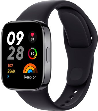 Умные часы Xiaomi Redmi Watch 3 (черный, международная версия) - 1/1