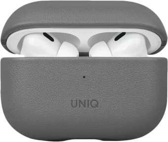 Чехол Uniq Lyden для AirPods Pro 2 AIRPODSPRO2-LDSRGRYBLK (серый/черный) - 1/1