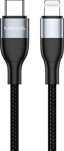 Кабель Usams M2 Type-C/Lighting US-SJ330 (черный) - 1/1