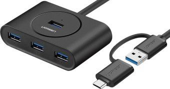 USB-хаб  Ugreen CR113 40850 - 1/1