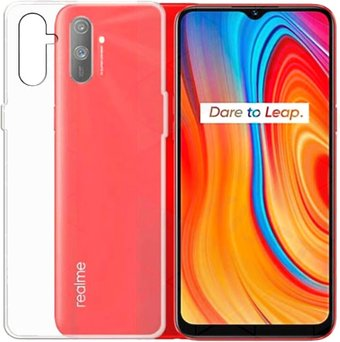 Чехол для телефона KST для Realme C3 (прозрачный) - 1/1