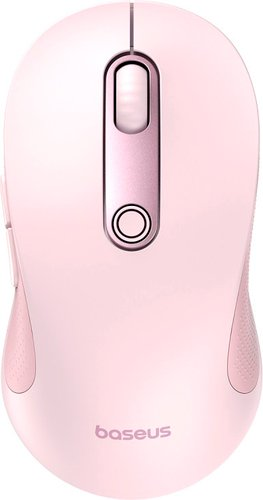 Мышь Baseus F02 Ergonomic Wireless Mouse (розовый, без батарейки в комплекте) - 1/1