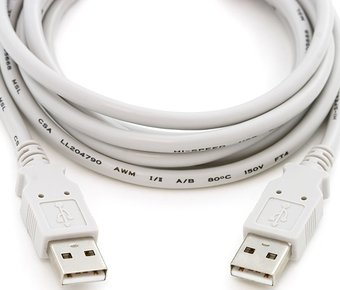 Кабель 5bites USB Type-A - USB Type-A UC5009-030C (3 м, серый) - 1/1