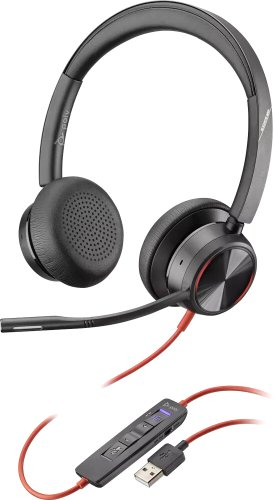 Офисная гарнитура Plantronics Blackwire 8225 MS USB-A - 1/1