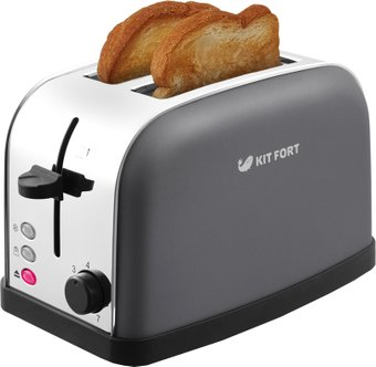 Тостер Kitfort KT-2014-6 (графит) - 1/1
