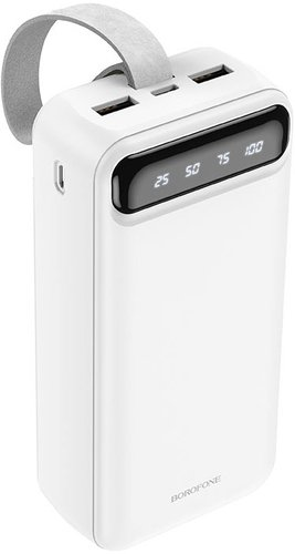 Внешний аккумулятор Borofone BJ14B Freeway 30000mAh (белый) - 1/1