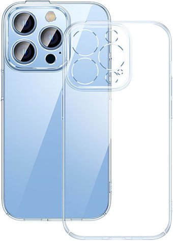 Чехол для телефона Baseus SuperCeramic Series Glass Case для iPhone 14 Pro (прозрачный) - 1/1