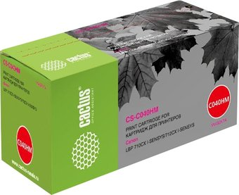 Картридж CACTUS CS-C040HM (аналог Canon 040HM) - 1/1
