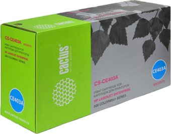 Картридж CACTUS CS-CE403A (аналог HP 507A (CE403A)) - 1/1