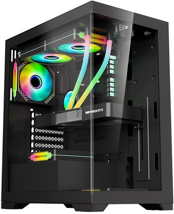 Корпус 1stPlayer MIKU Mi7 (черный) - 1/1