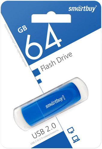 USB Flash SmartBuy Scout 64GB (синий) - 1/1