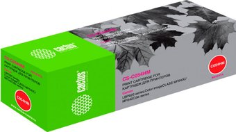 Картридж CACTUS CS-C054HM (аналог Canon 054H Magenta) - 1/1