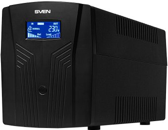 Источник бесперебойного питания SVEN Pro 1500 (LCD, USB) - 1/1