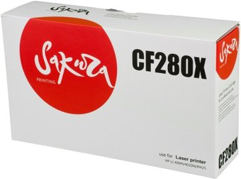 Картридж Sakura Printing SACF280X (аналог HP CF280X) - 1/1
