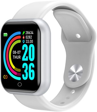 Фитнес-браслет Ritmix RFB-505 (серебристый/белый) - 1/1