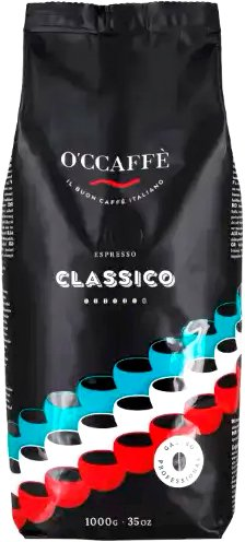 Кофе O'ccaffe Espresso Classico Professional зерновой 1 кг - 1/1