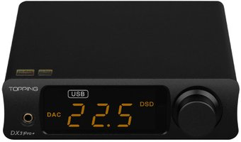 Настольный усилитель Topping DX3 Pro+ (черный) - 1/1