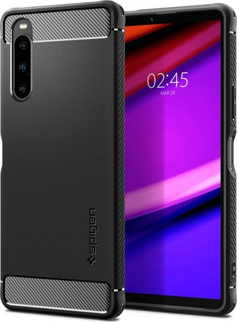 Чехол для телефона Spigen Rugged Armor для Sony Xperia 10 V ACS06202 (черный) - 1/1