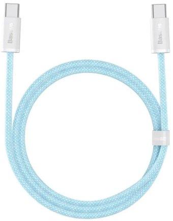 Кабель Baseus Type-C - Type-C CALD000303 (2 м, голубой) - 1/1